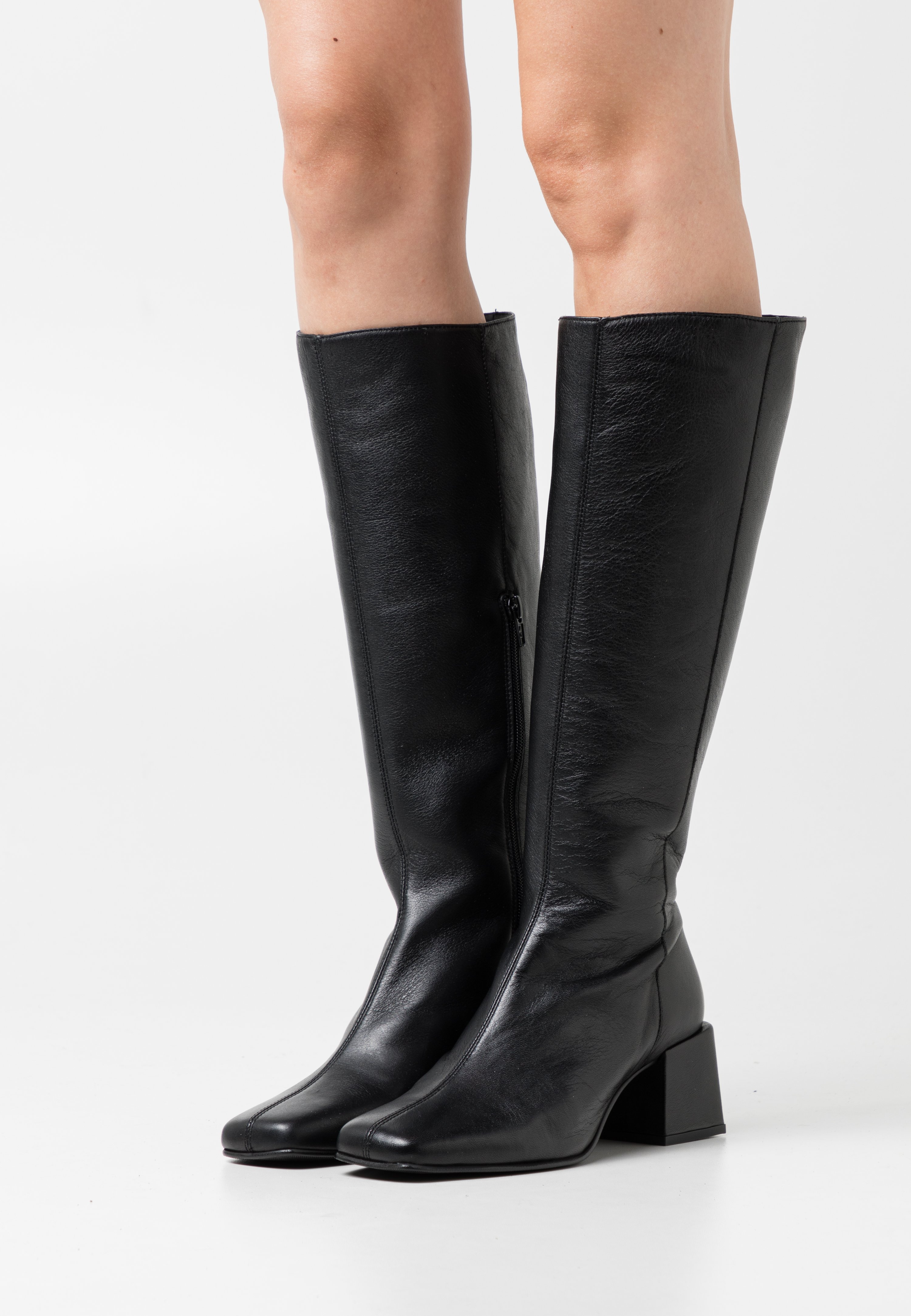 Selected Femme SLFFREYA HIGH SHAFTED BOOT - Laarzen - black/zwart -  Zalando.nl