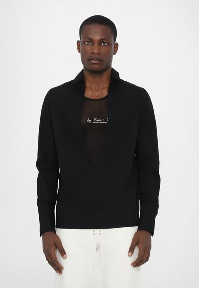 Ludovic de Saint Sernin ALAN SHIRT UNISEX - Camisa - black