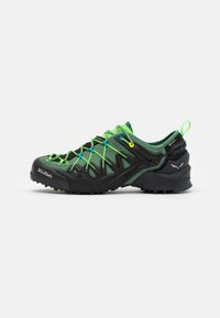 Salewa - WILDFIRE EDGE GTX - Trekingové boty - myrtle/fluo green Miniatura obrázku 1