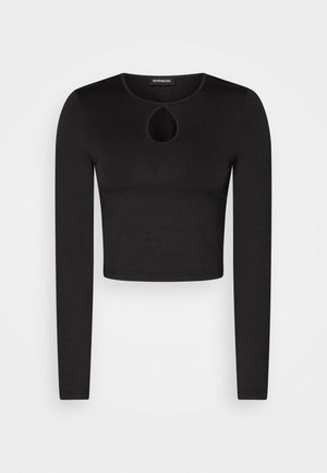 Even&Odd Langarmshirt - black