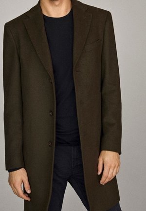Massimo Dutti, Manteau court - green