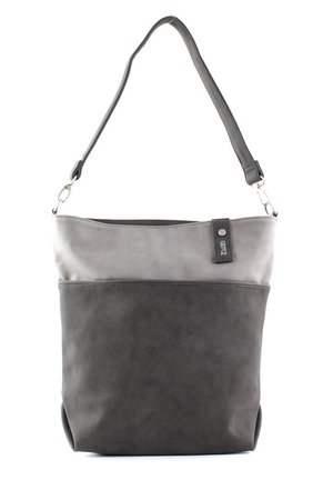 ZWEI JANA  - Borsa a mano - nubuk-stone