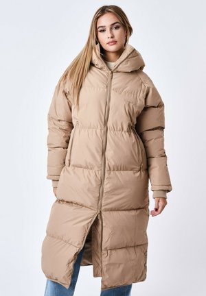 LONGUE À CAPUCHE - Wintermantel - camel