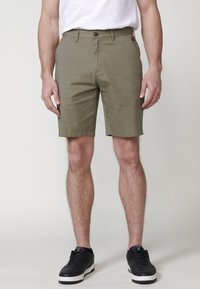 ELASTIC TECHNICAL - Kratke hlače - verde   green