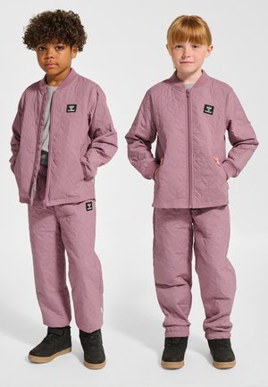 SOBI THERMO UNISEX SET - Regnbukser - dusky orchid