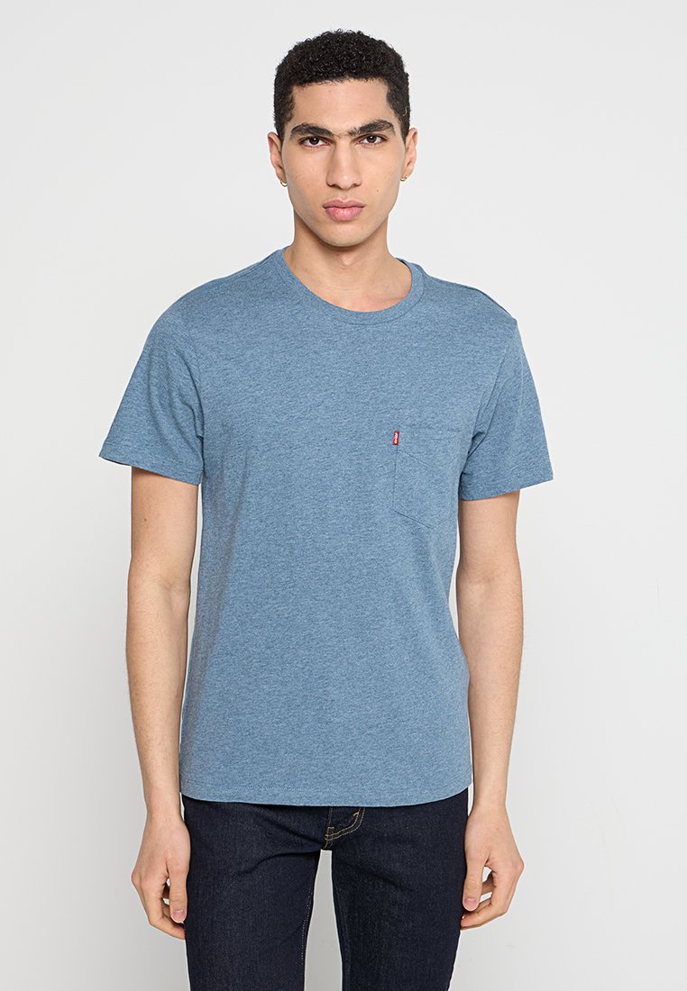 Levi’s® T-shirt basic blauw