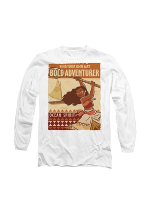 MOANA BOLD ADVENTURER - Long sleeved top - white