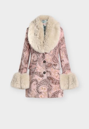 MERCER  - Κλασικό παλτό - pink paisley