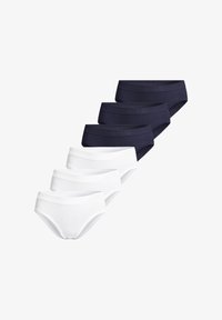 Non sélectionné, weiß/blau
