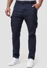 INDICODE JEANS - MATHEN - Cargohose - navy Thumbnail-Bild 1