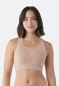 Smartwool RACERBACK - Sujetadores deportivos con sujeción media - pink sugar heather