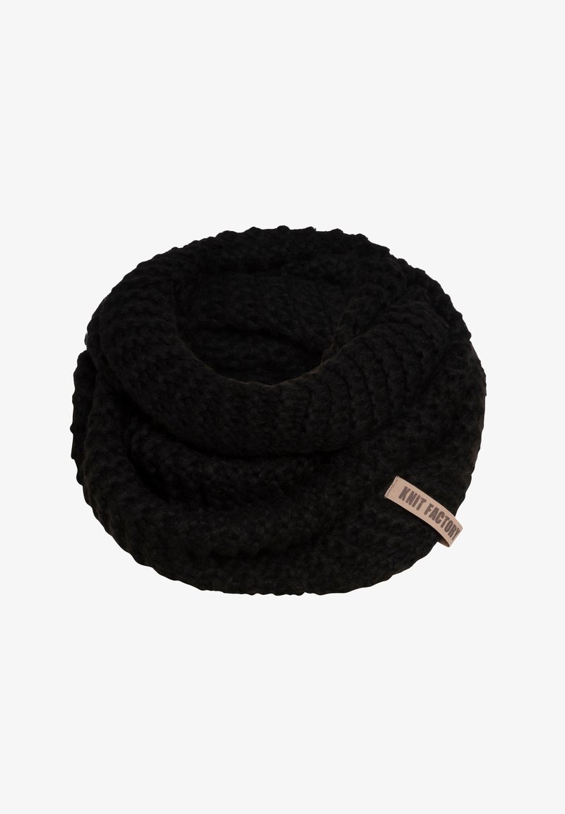 Knit Factory ALEX - Colsjaal - black