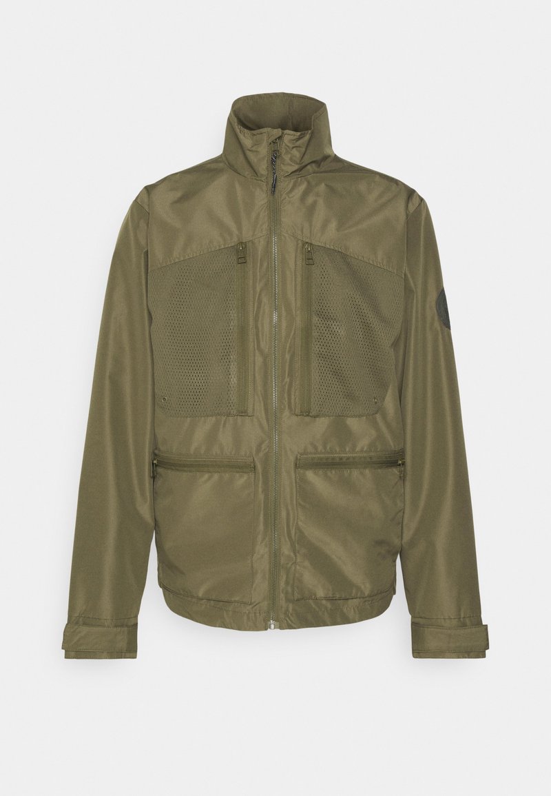 jack & jones Lichte jas olijfgroen gemêleerd jack & jones Lichte jas olijfgroen gemêleerd