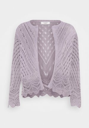 JDYSUN CROPPED CARDIGAN - Cardigan - lavender gray