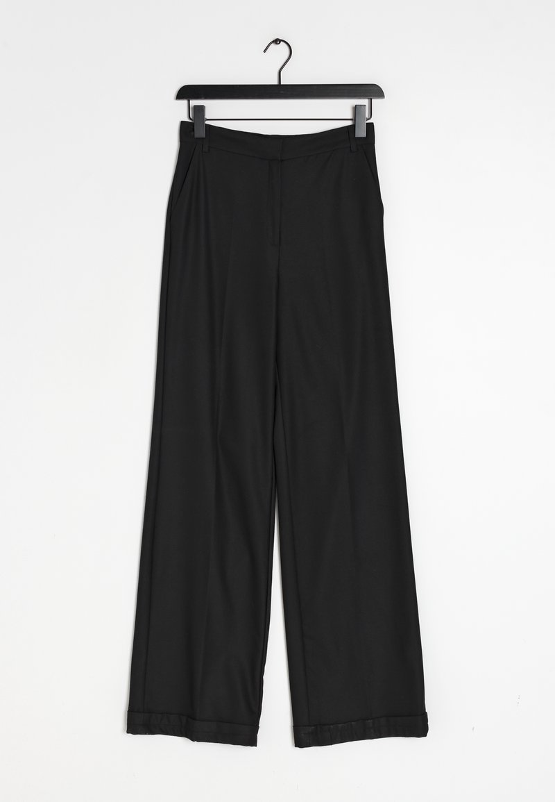 Mango Pantalon classique - black