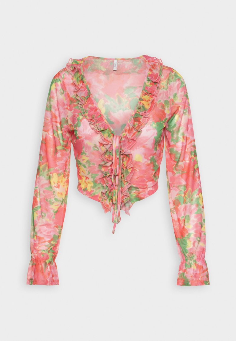 Only Blouse donkerroze Only Blouse donkerroze