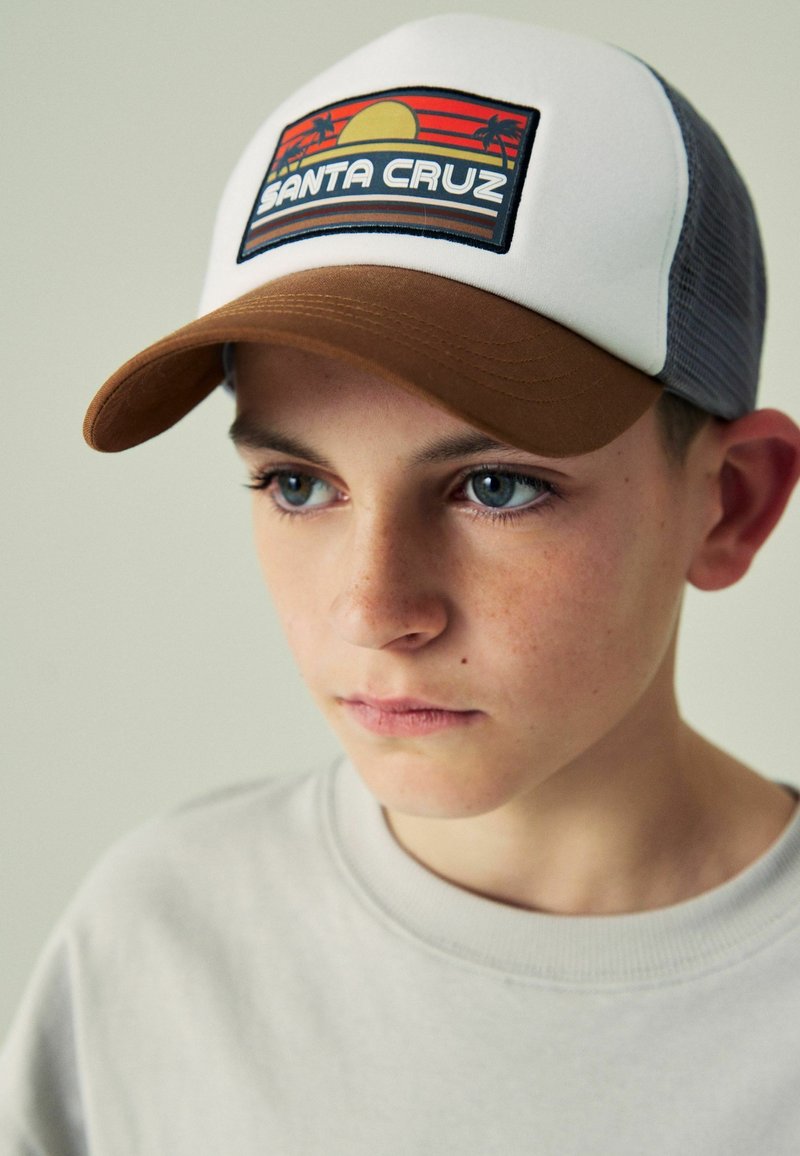 Next BACK BASEBALL - Cappellino - brown santa cruz