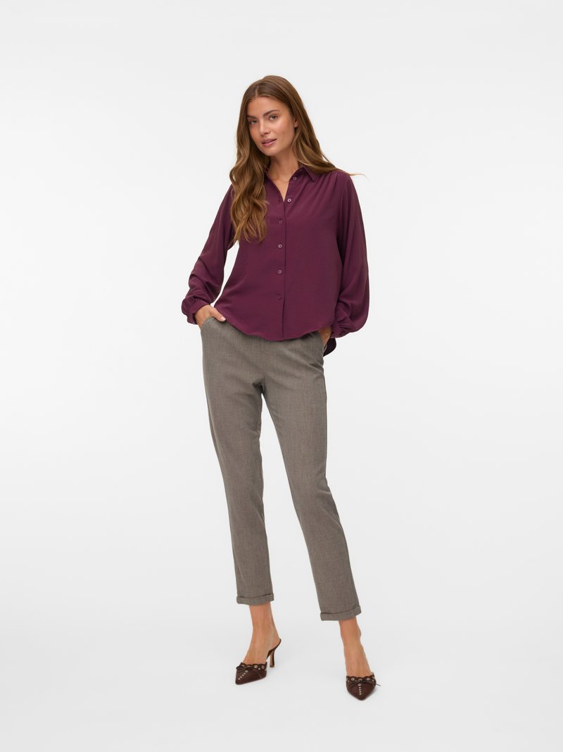VERO MODA Women's Vmmaya Kiara Mw Straight Pants