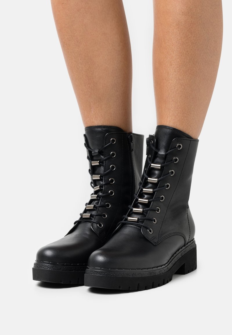 Gabor Comfort Botines con cordones - schwarz/negro - Zalando.es
