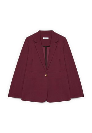 Fiorella Rubino, BLAZER DESTRUTTURATO IN TESSUTO STRETCH - Blazer - bordeaux
