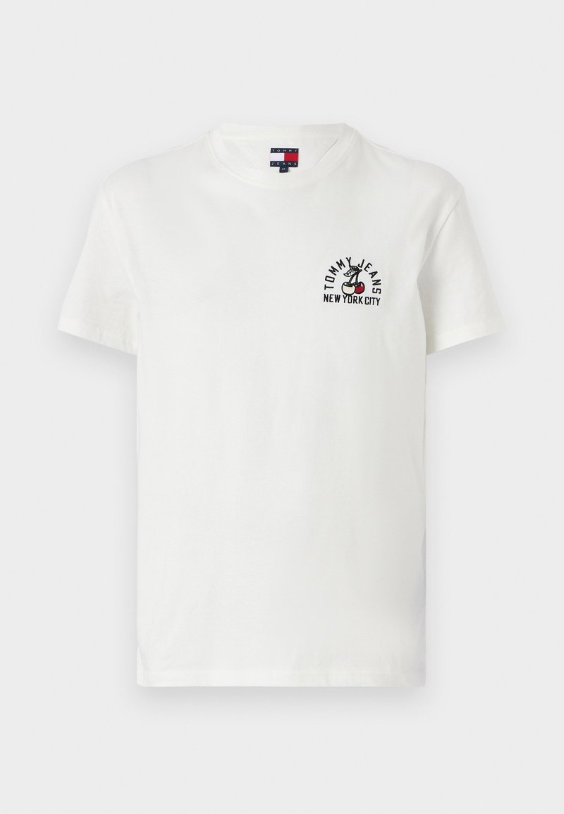 Tommy Jeans T-shirt print crème