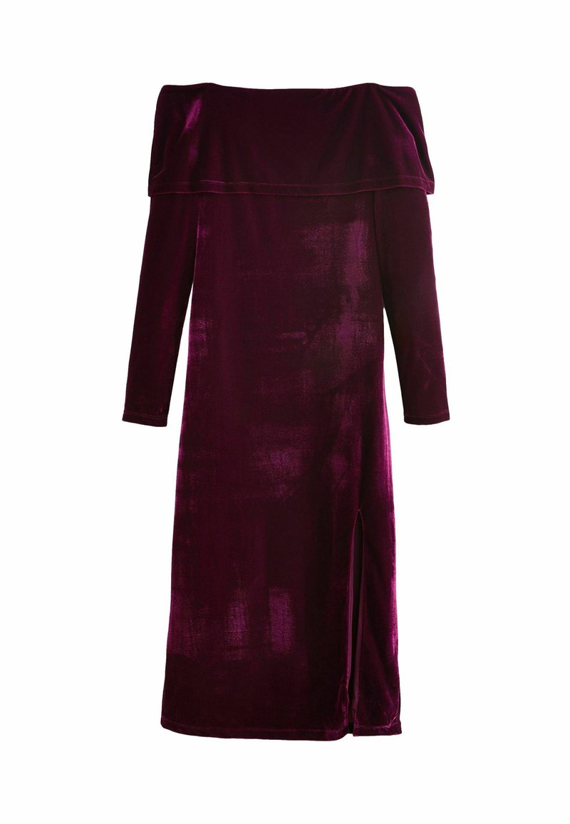valentino red off the shoulder dress Valentino F/W 2005 Red evening dress with embellished lace sleeves