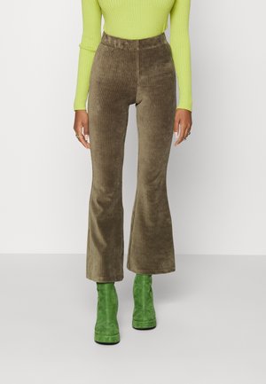 Broek - dark green