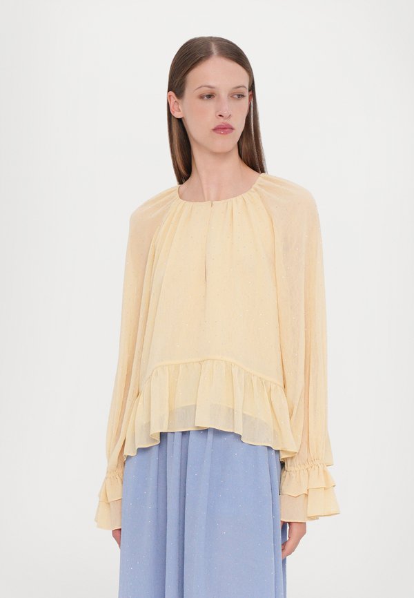 EMMA - Blouse - butter cream3
