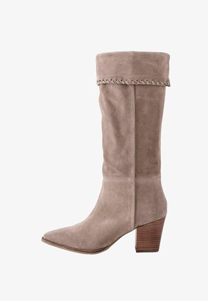 Next, REGULAR FIT - FOREVER COMFORT® WHIPSTITCH KNEE HIGH SLOUCH BOOTS - Stivali alti - taupe
