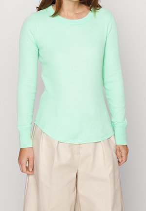 Top s dlouhým rukávem - green