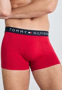 Tommy Hilfiger ORIGINAL TRUNK 3 PACK - Boxer alsónadrág - terra red/desert sky