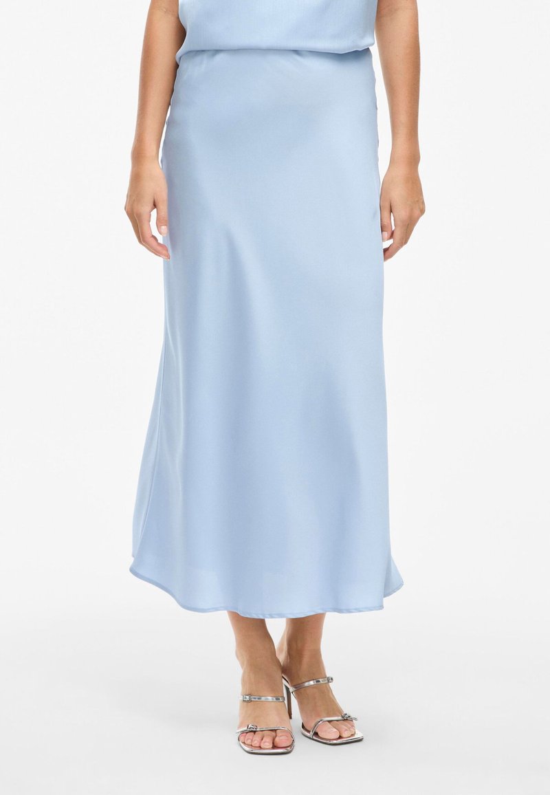 VILA VIELLETTE HW MIDI SKIRT - NOOS - Gonna a campana - kentucky blue