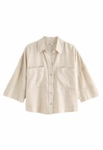 Chemisier Femme Next Taille 6 - Noir - Manches Longues - Coton - Occasion Très Bon État