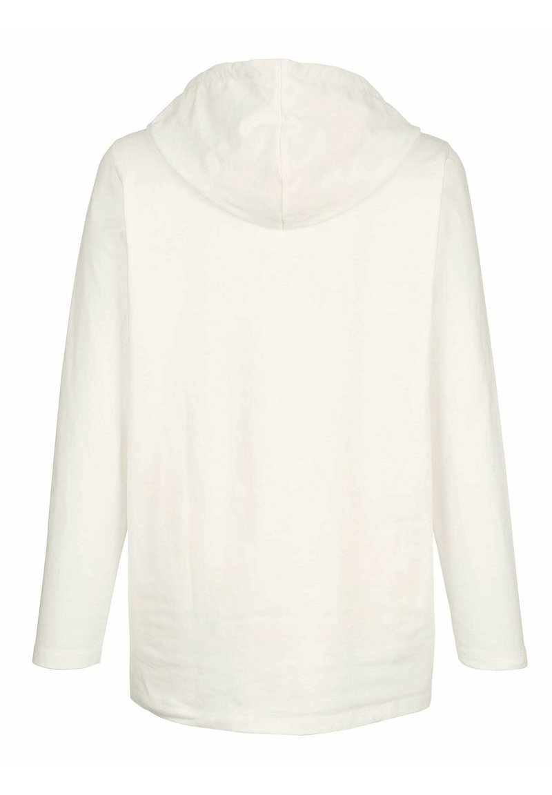 Damen Sweatshirts | MIAMODA Sweatjacke creme weiß/weiß - RM22755 Damen Sweatshirts | MIAMODA Sweatjacke creme weiß/weiß - RM22755