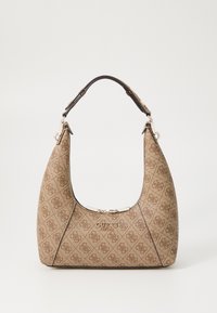 CALISTA TOP ZIP SHOULDER BAG - Handtas - latte