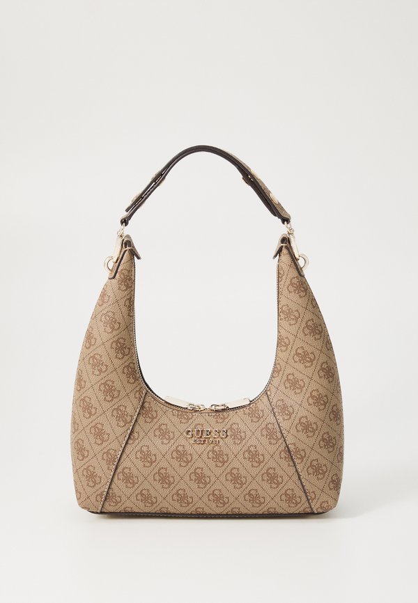 CALISTA TOP ZIP SHOULDER BAG - Handbag - latte2