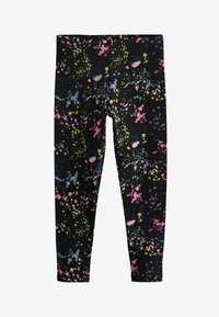 Unselected, black pink blue splat