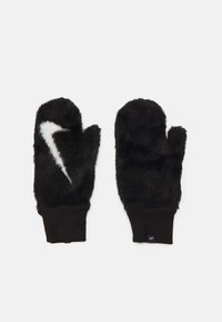 PLUSH UNISEX - Moufles - black/white