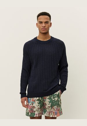 FABIAN CREWNECK - Jumper - dark navy