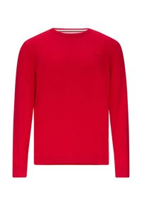 MIT LOGO-STICKEREI - Pulover - himbeere