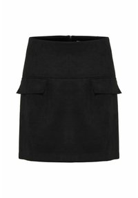 BYTOMIRA - A-linjainen hame - black