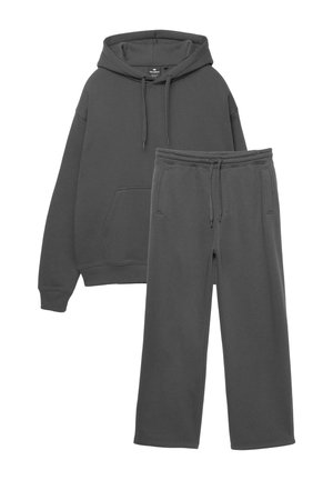 HOODED - SET - Verryttelypuku - dark grey