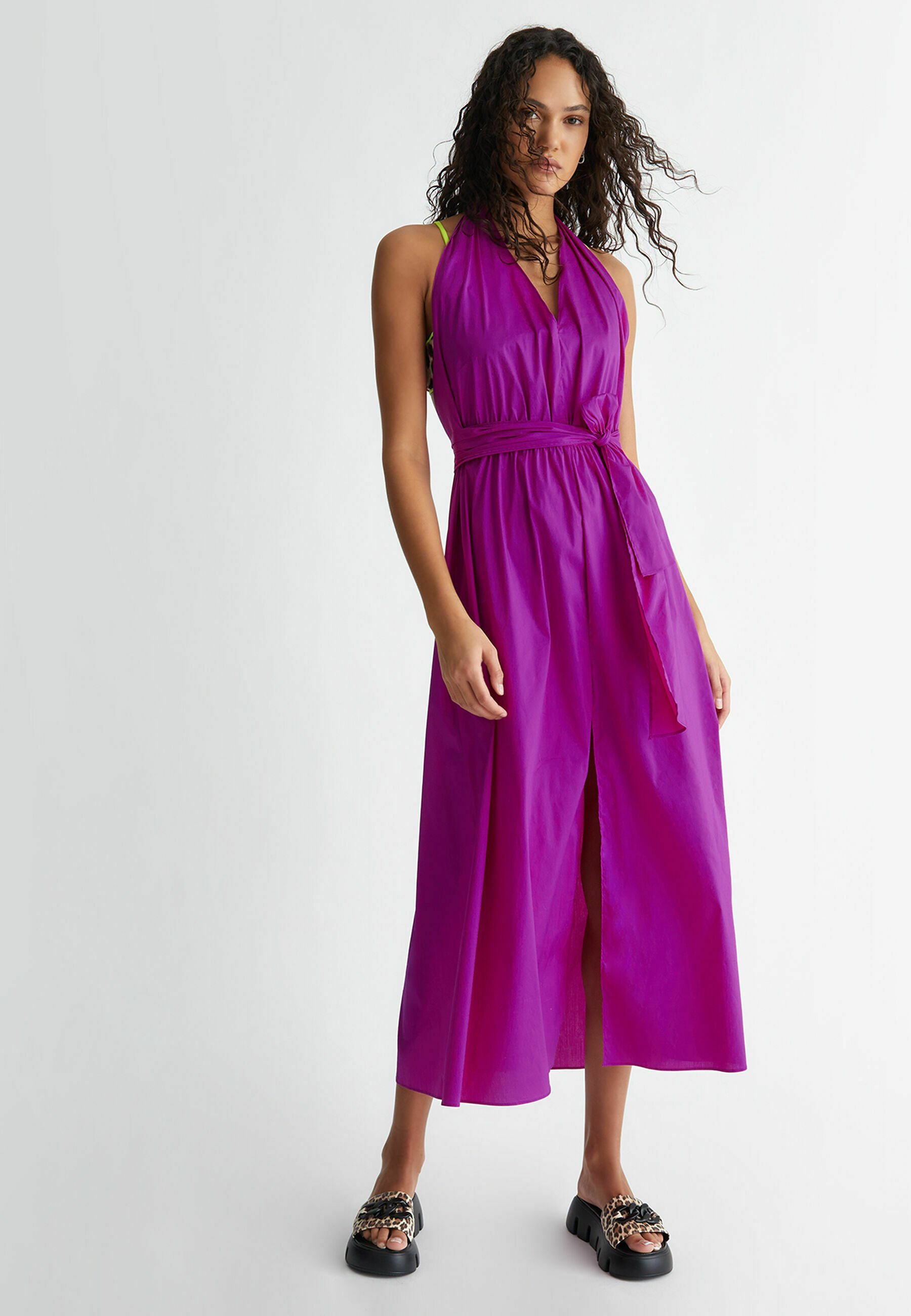 ワンピース LIU JO Woman Dress Fuchsia VA3101T3416 82436 Liu Jo Outlet: Dress woman - Fuchsia | Liu Jo dress