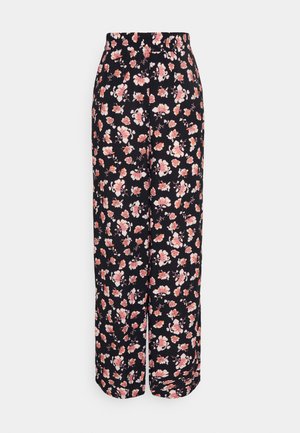 Anna Field Tall Hlače - black/multi-coloured