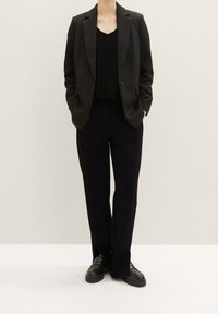 TOM TAILOR Jednoduché tričko - black