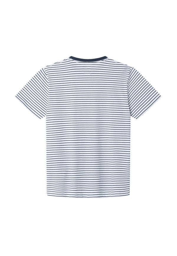 STRIPE POCKET TEE - Print T-shirt2