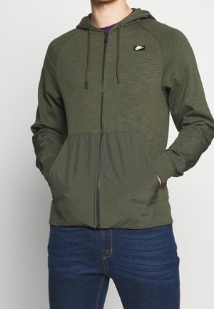 Vetoketjullinen college - khaki