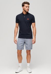 Superdry & Co DRAWSTRING - Pantalones deportivos - navy optic