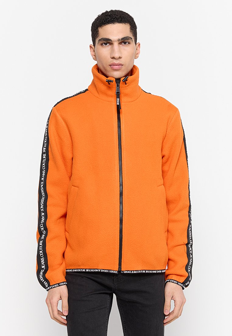 Versace Jeans Couture Fleecejas oranje Versace Jeans Couture Fleecejas oranje
