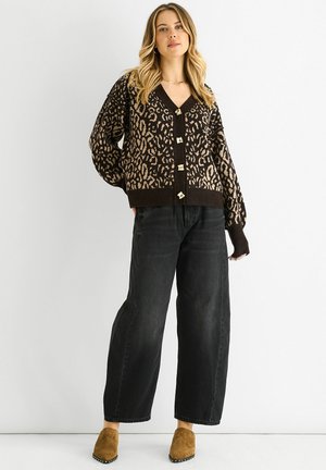 ANIMAL PRINT  - Cardigan - brown